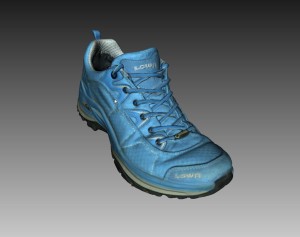 3dscanning hiking shoe
