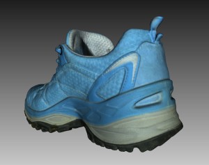 3dscanning hiking shoe